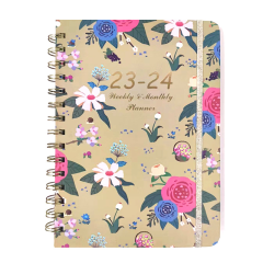 23-24 Creative Floral Design in English A5 week Plan Coil book
