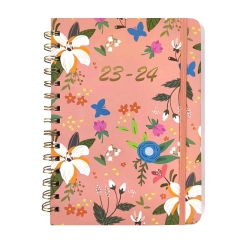 23-24 Creative Floral Design in English A5 week Plan Coil book