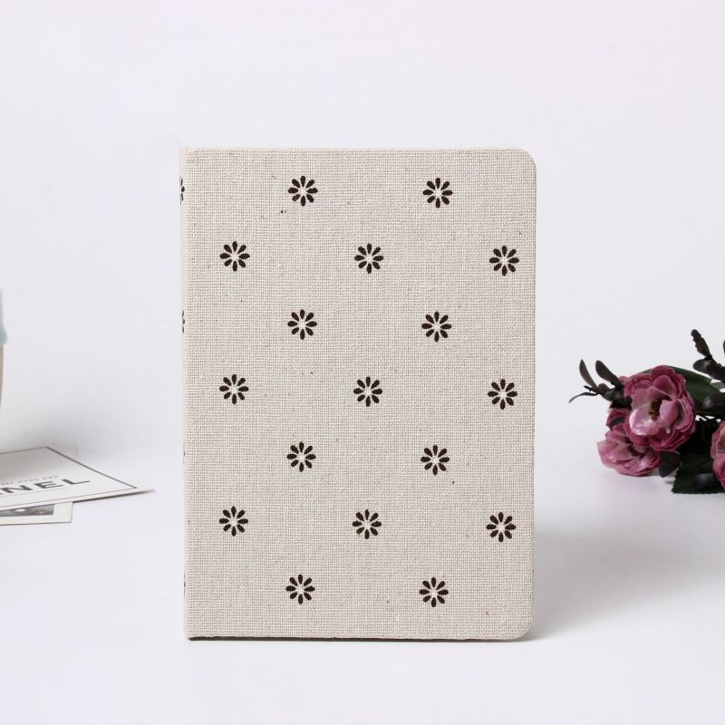 A5 B6 A6 Linen printed notebook
