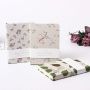 A5 B6 A6 Linen printed notebook