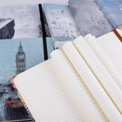   city sights Hard Cover notebook
