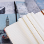   city sights Hard Cover notebook