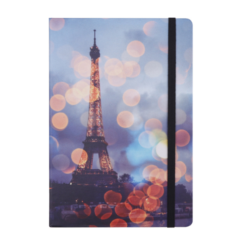   city sights Hard Cover notebook