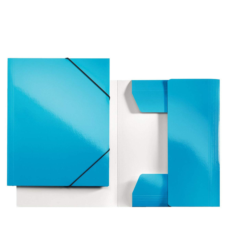 Glossy PP Laminated 3-Flap Folder 