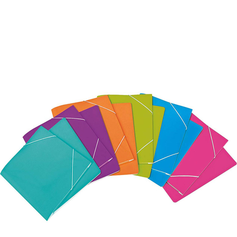 Glossy PP Laminated 3-Flap Folder 