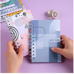 new design B6 A5 A6 cplor spiral notebook