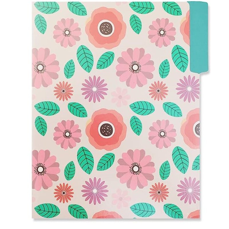 flower file folder
