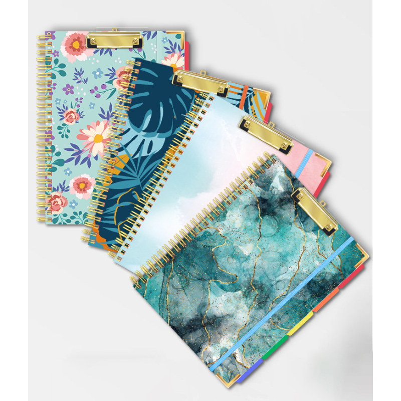 A4 Clip board with storage notepad