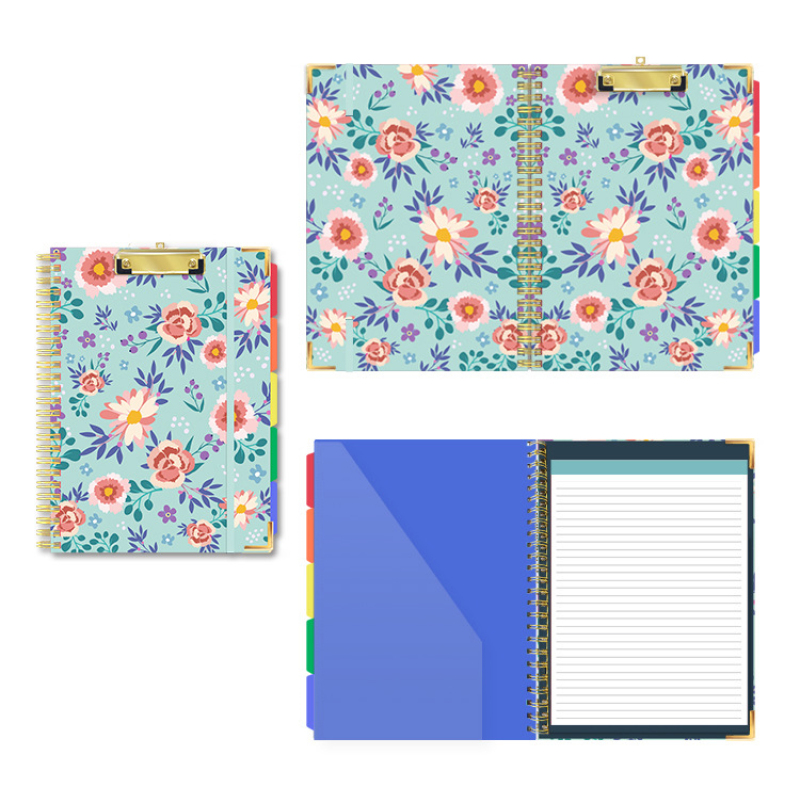 A4 Clip board with storage notepad