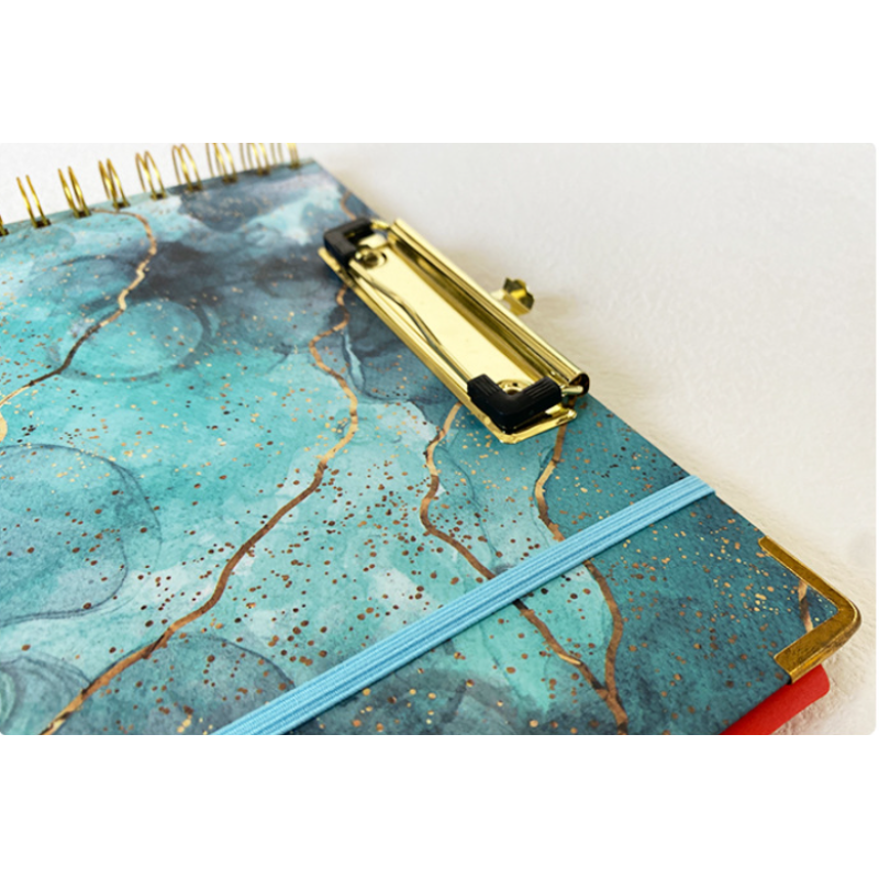 A4 Clip board with storage notepad