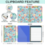 A4 Clip board with storage notepad
