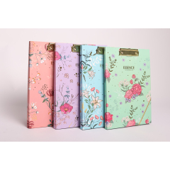 stationery set with 3D golden heat foil embossing  printing