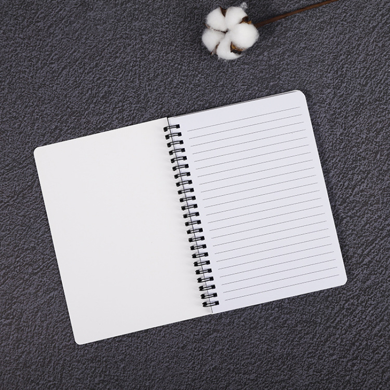 Creative flower spiral notebook