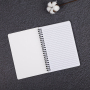 Creative flower spiral notebook