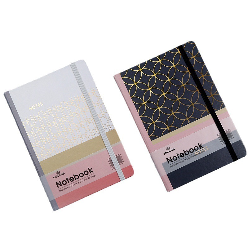 A5 A6 A7 Creative stripe Hard Cover notebook