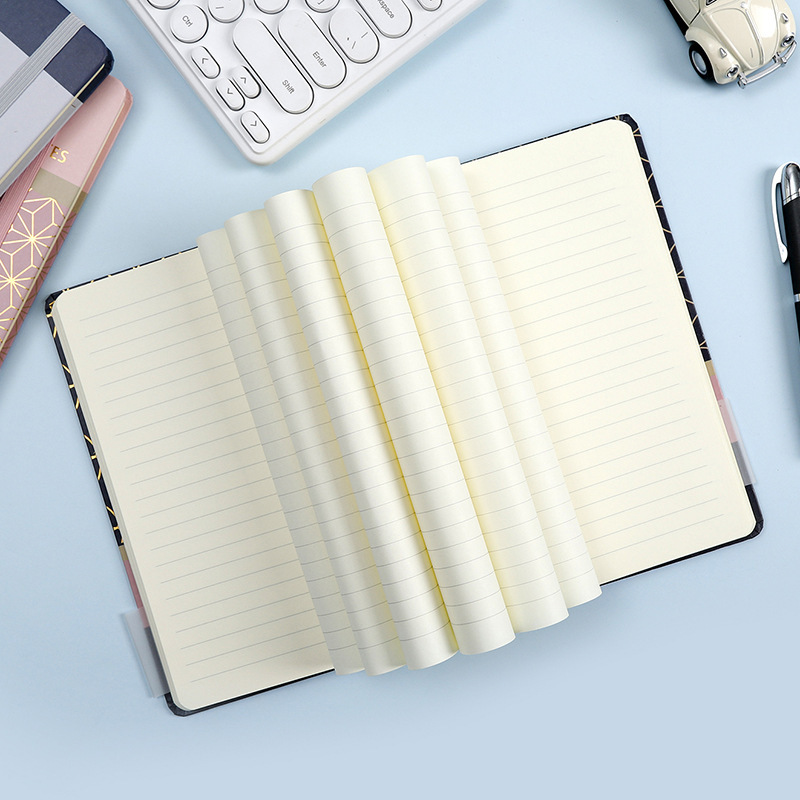 A5 A6 A7 Creative stripe Hard Cover notebook