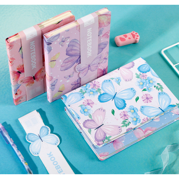 A5 A6 A7 butterfly Hard Cover notebook