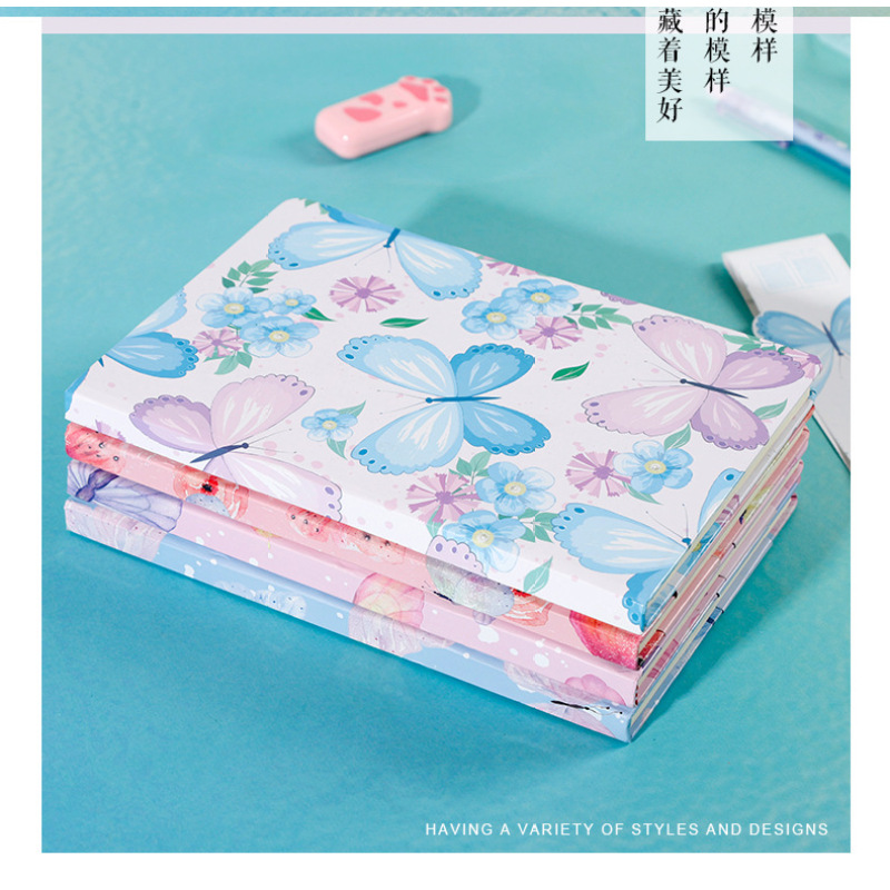  A5 A6 A7 butterfly Hard Cover notebook
