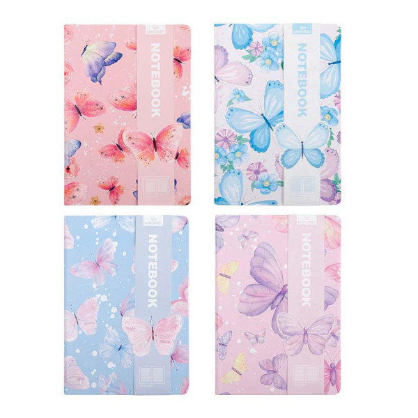 A5 A6 A7 butterfly Hard Cover notebook
