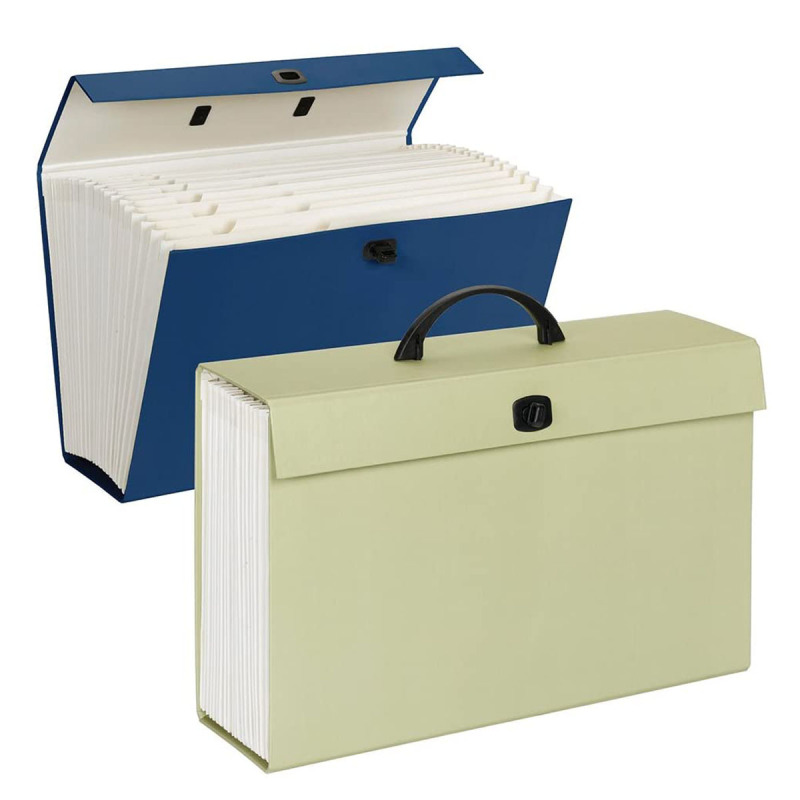 20 pockets Blue Letter/Legal Expanding file