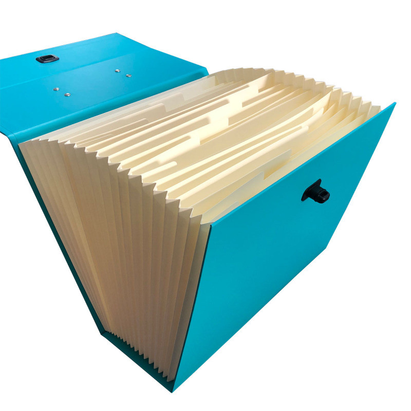 20 pockets Blue Letter/Legal Expanding file