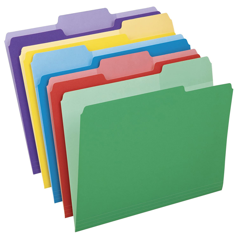Colored Manila File Folder