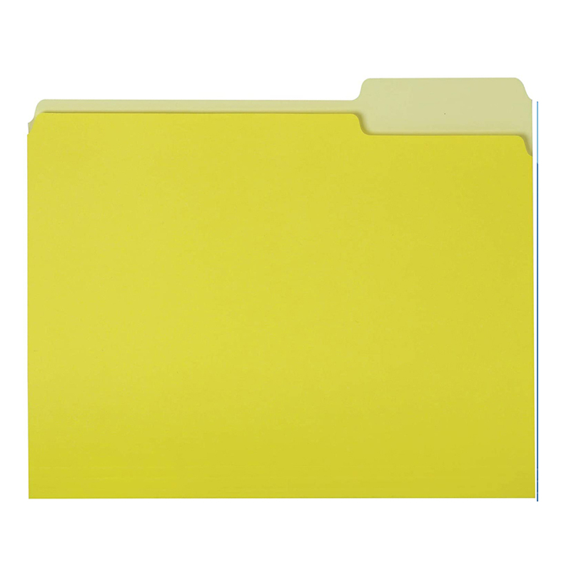 Colored Manila File Folder