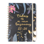 2023 schedule flower cover coil notebook calendar spiral week planner
