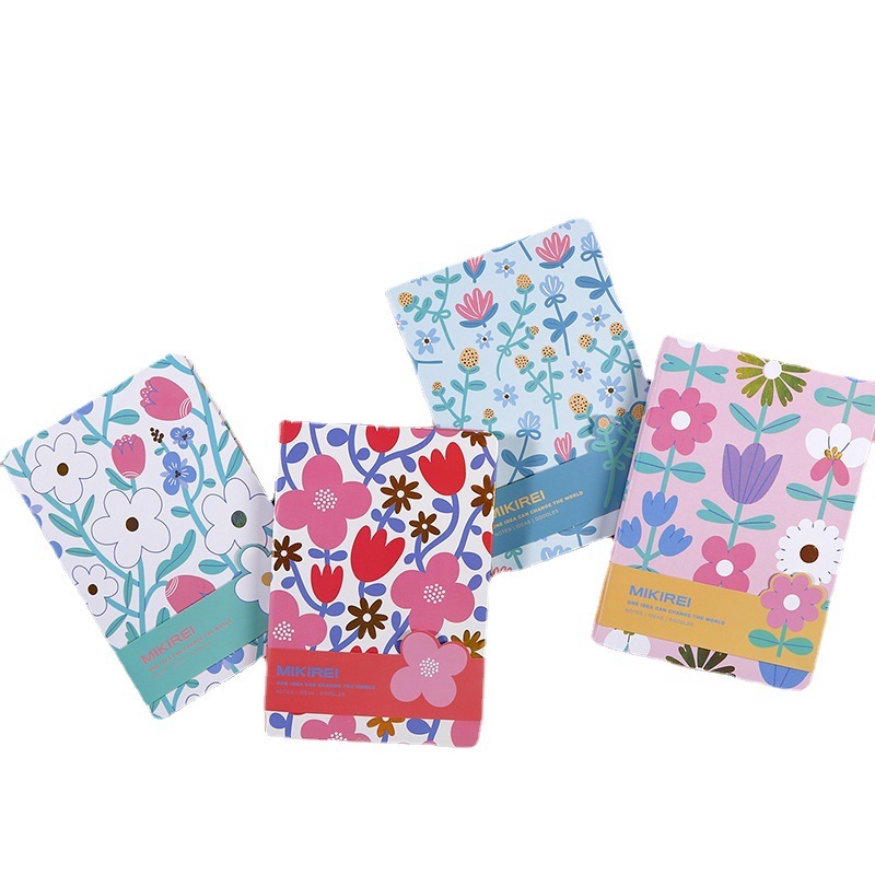  A5 A6 A7 Lovely flower Hard Cover notebook