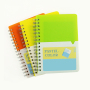 Sprial notebook with pen pocket