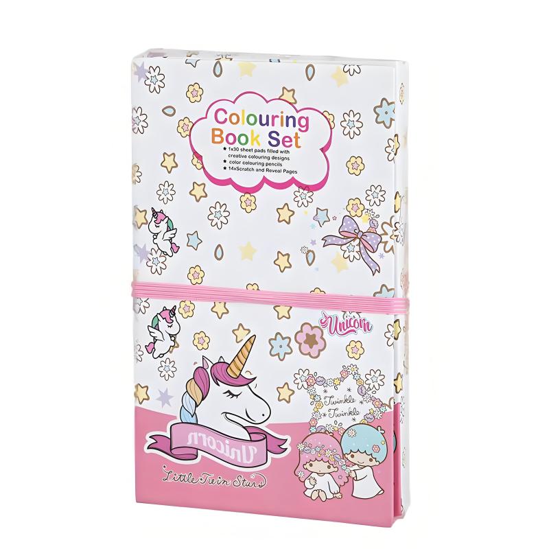 kids coloring book set