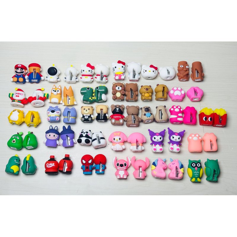 cartoon pencil sharpener