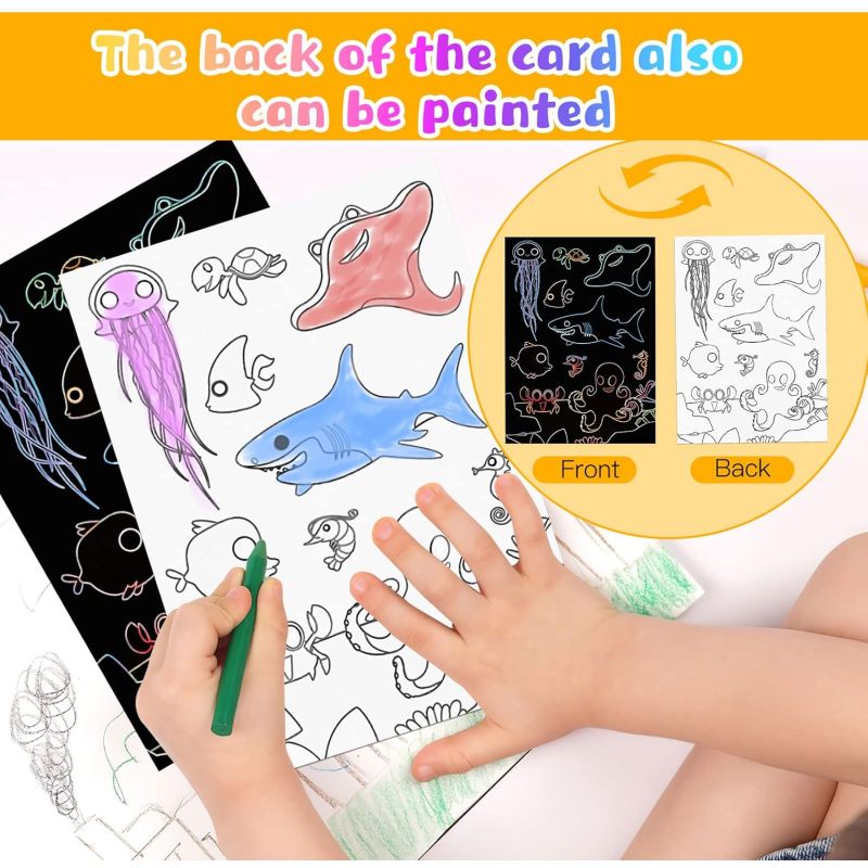 Children Scratch book