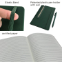 PU notebook with patented pen holder