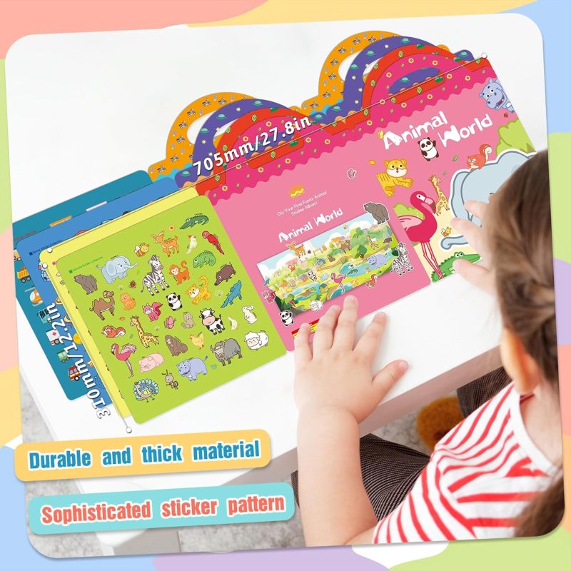 Jelly sticker books