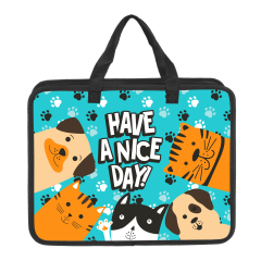 A4 PP handbag with beautiful design