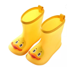 2022 kids half pvc wellington rain shoes boots for children