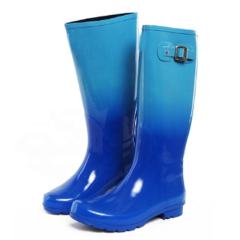 Beautiful High Fashion And Quality Waterproof Women Rain Boot Customization