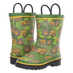 Wholesale New Boys Waterproof Outdoor Soft Anti-Slip Rubber Boots Children Rain Boots