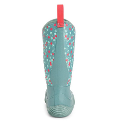 Comfortable  flexibility rain boots for kids  4mm neoprene  printed waterproof rubber boots