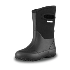 KIds Cheap Black Neoprene Rain Boots Welly Kids Rain Boot