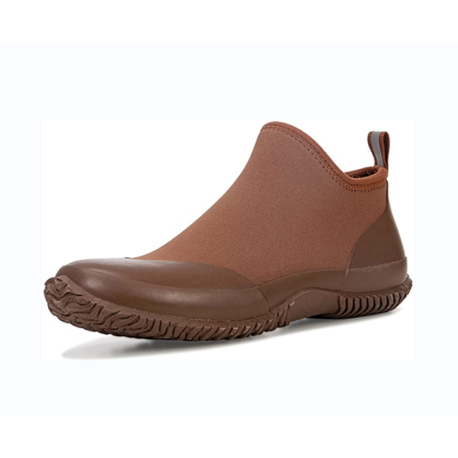 Mens Waterproof Garden Shoes Womens Gardening Rain Footwear Lightweight Neoprene Rubber Boots