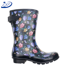 Women's printed waterproof rubber boots rubber boot 2022 waterproof