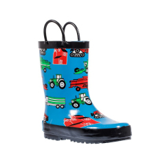 Waterproof rainproof pvc making safety children rain boots