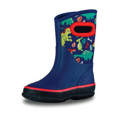 High Quality Rubber Rain Boots Camouflage Waterproof Neoprene Hunting Boots for Kids