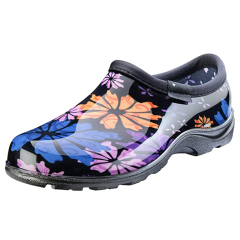 Hotsale unique fashion design varies print short women lady's PVC rain boots