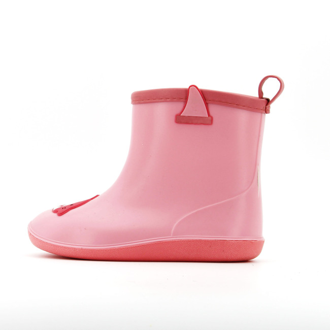 Cute cartoon rain boots four seasons short PVC rain boots for kids