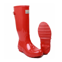 2022 Trendy Women Rain Boots England Light Knee-high Rain Boots Women Candy Color Water Shoes