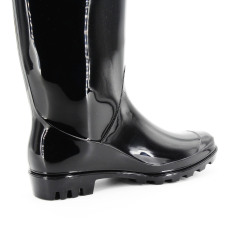 Ladies waterproof rain boots women knee high PVC rain boots