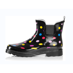 Womens Ankle Rain Boots - Ladies Waterproof Chelsea Winter Spring Garden Boots